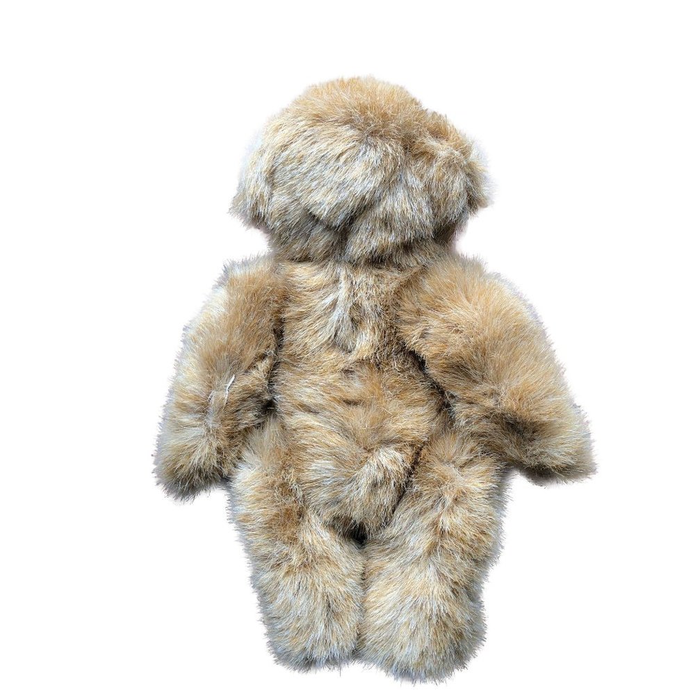 Unbranded Tan Teddy Bear Jointed Pot Belly No Tush Tag 7" Sitting - Picture 6 of 7